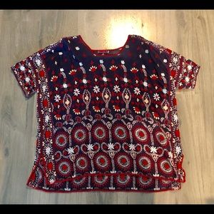 Johnny Was Melia Blouse L